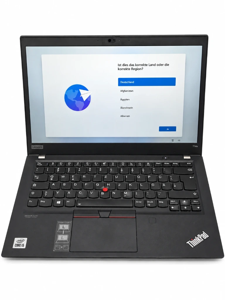 [TH0120-005] Lenovo Thinkpad T14S Gen1 (Intel) (Intel i5 10210u, 8 GB, 256 GB)